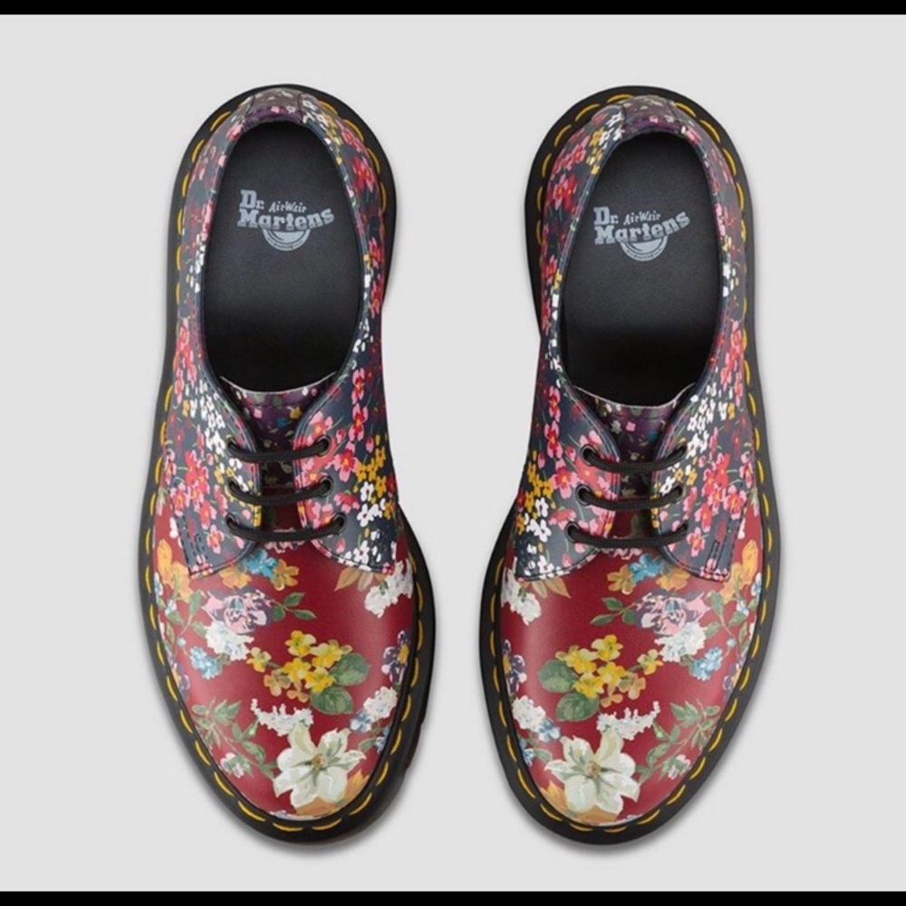 Floral Doc Martens